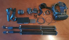 HTC VIVE  VR Headset + Deluxe Audio Strap PC Virtual Reality | Steam VR |Working