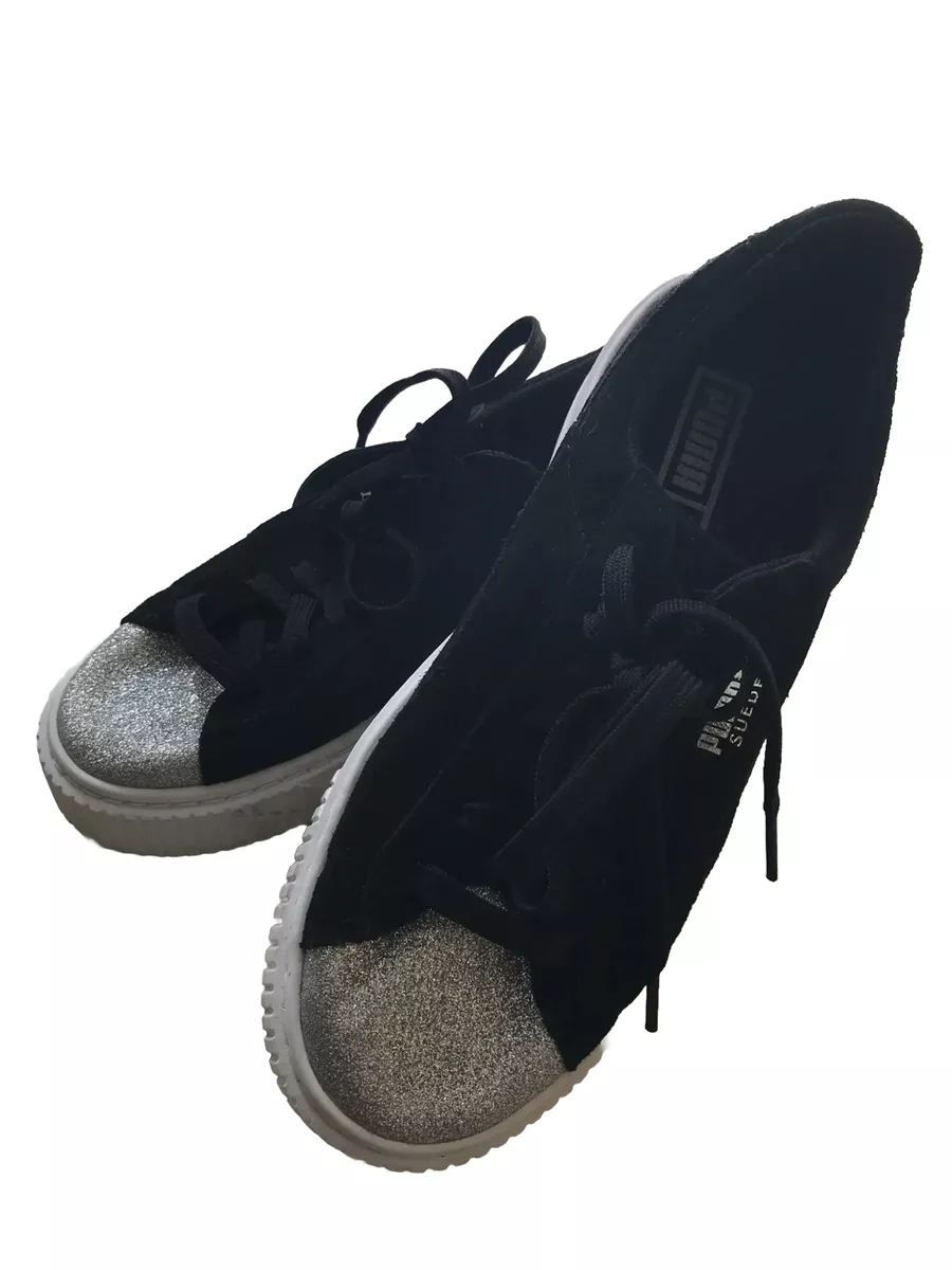 Suede platform hotsell trainers
