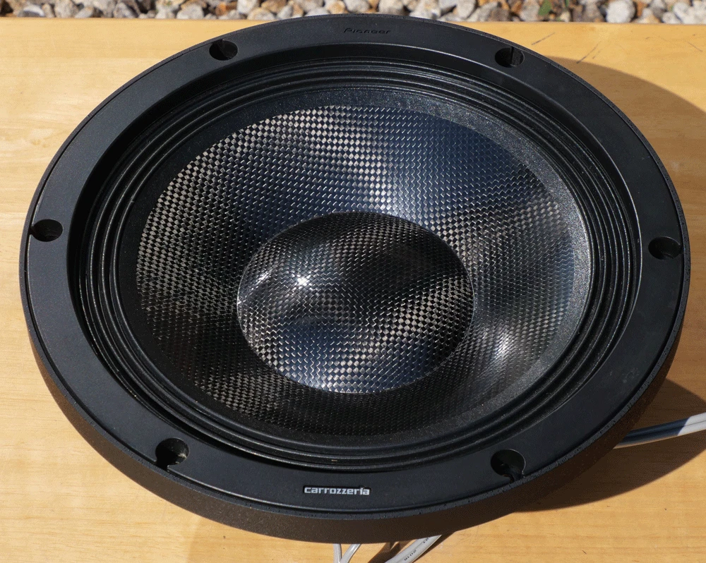 Carrozzeria TS-W1000RS high-end Woofer Speaker Used Item Shipped from Japan