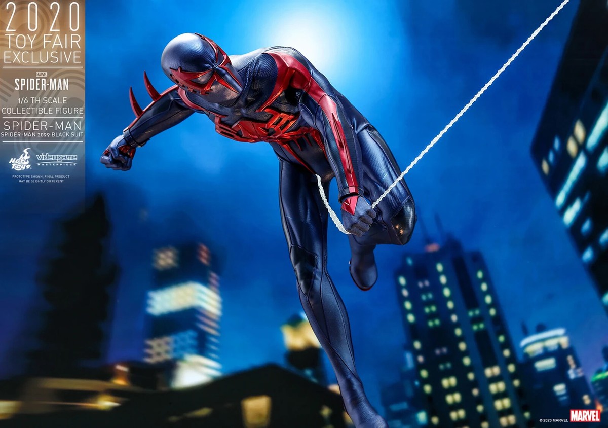 1/6 Scale Spider-Man 2099 Black Suit Exclusive Hot Toys VGM42