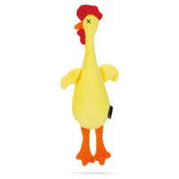 Beeztees PlüSchspielzeug Huhn Gelb 40X10X5Cm Mit Squeaker FüR Hunde