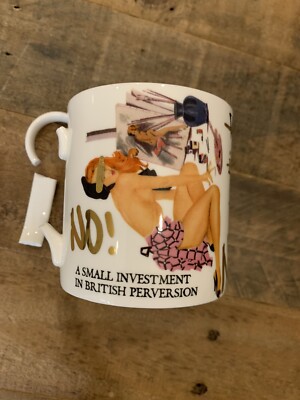 Broken Handle Grayson Perry British Perversion Mug Kintsugi Project