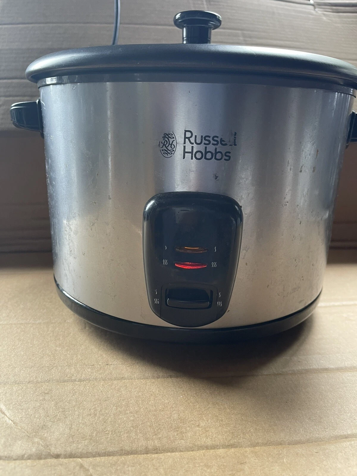 Russell Hobbs 19750 Rice Cooker and Steamer, 1.8L, Silver