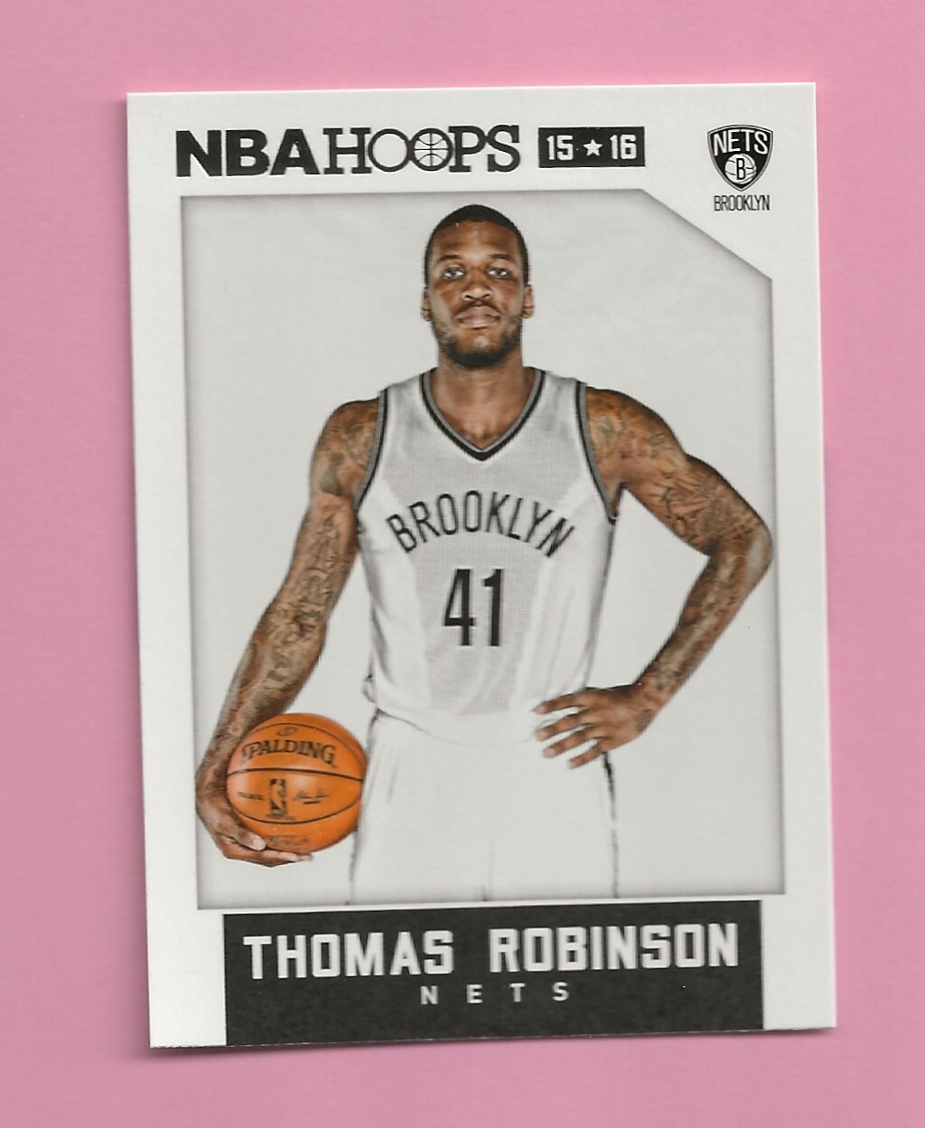 2015-16 Panini Hoops Thomas Robinson #175 Brooklyn Nets
