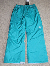 NWT NEW Zeroxposur Winter Ski Snow Pants Teal Blue Green Size L Large 14