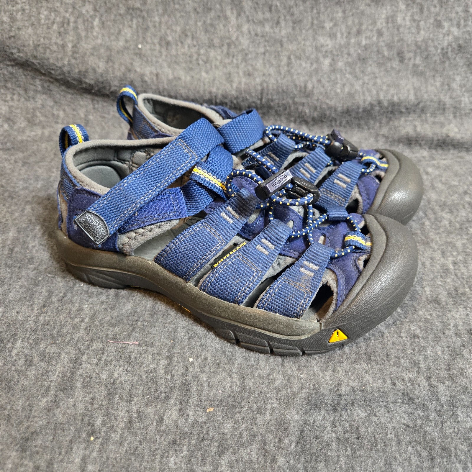 Sandali Keen Newport H2 blu nylon regolabile gancio e passante scarpe acqua taglia 1