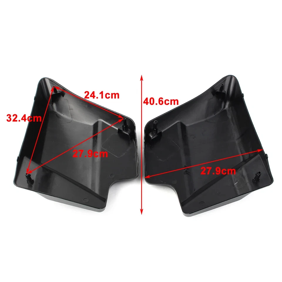 Panel de cubierta lateral izquierdo derecho compatible con Harley Touring Road Glide King 2009 10-2023 Foto 2 de 4