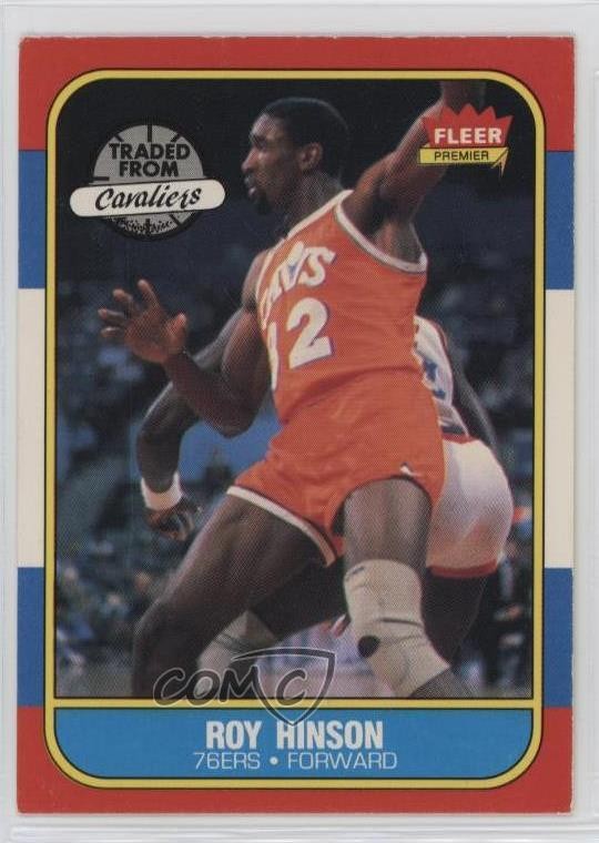 1986-87 Fleer Roy Hinson #46