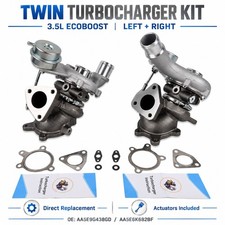 For New Left 10-19 Explorer Taurus Lincoln Mks Mkt 3.5l Right Twin Turbo Ford