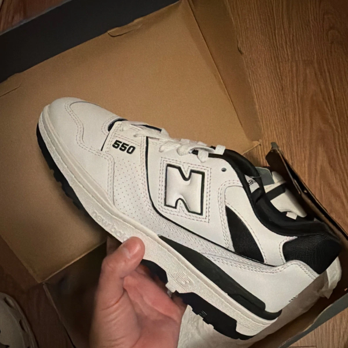 New Balance 550 Black White for sale | eBay