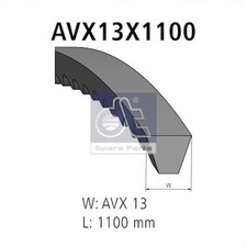 ORIGINAL® Dt Spare Parts Keilriemen für Ford RANGER ECONOVAN Toyota DYNA