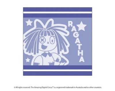 The Amazing Digital Circus TADC Ragatha  Face Towel Japan Limited FS NEW RARE