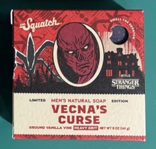 Limited Edition Dr Squatch X Stranger Things Venca's Curse Limited Edition