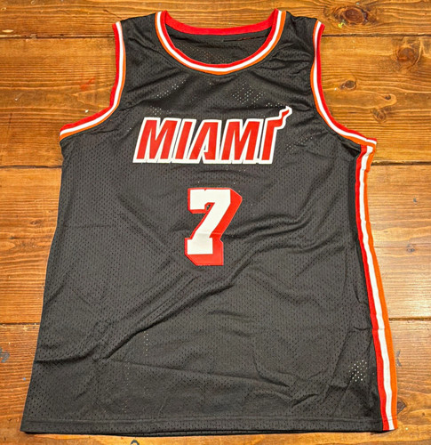 Miami Heat Giannis Antetokounmpo #7 Black  Jersey XL retro stitched new
