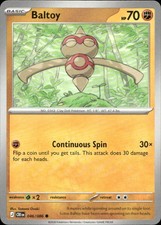 Baltoy 046/086 ME04 Chaos Rising C NM English Pokémon