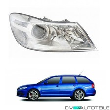 Hauptscheinwerfer rechts H7/H1 für Skoda Octavia II 1Z3 Combi 1Z5