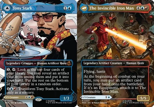 [1x] Tony Stark // The Invincible Iron Man (0350) - Borderless Near Mint, Englis