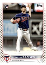 2022 Topps #641 Charlie Barnes
