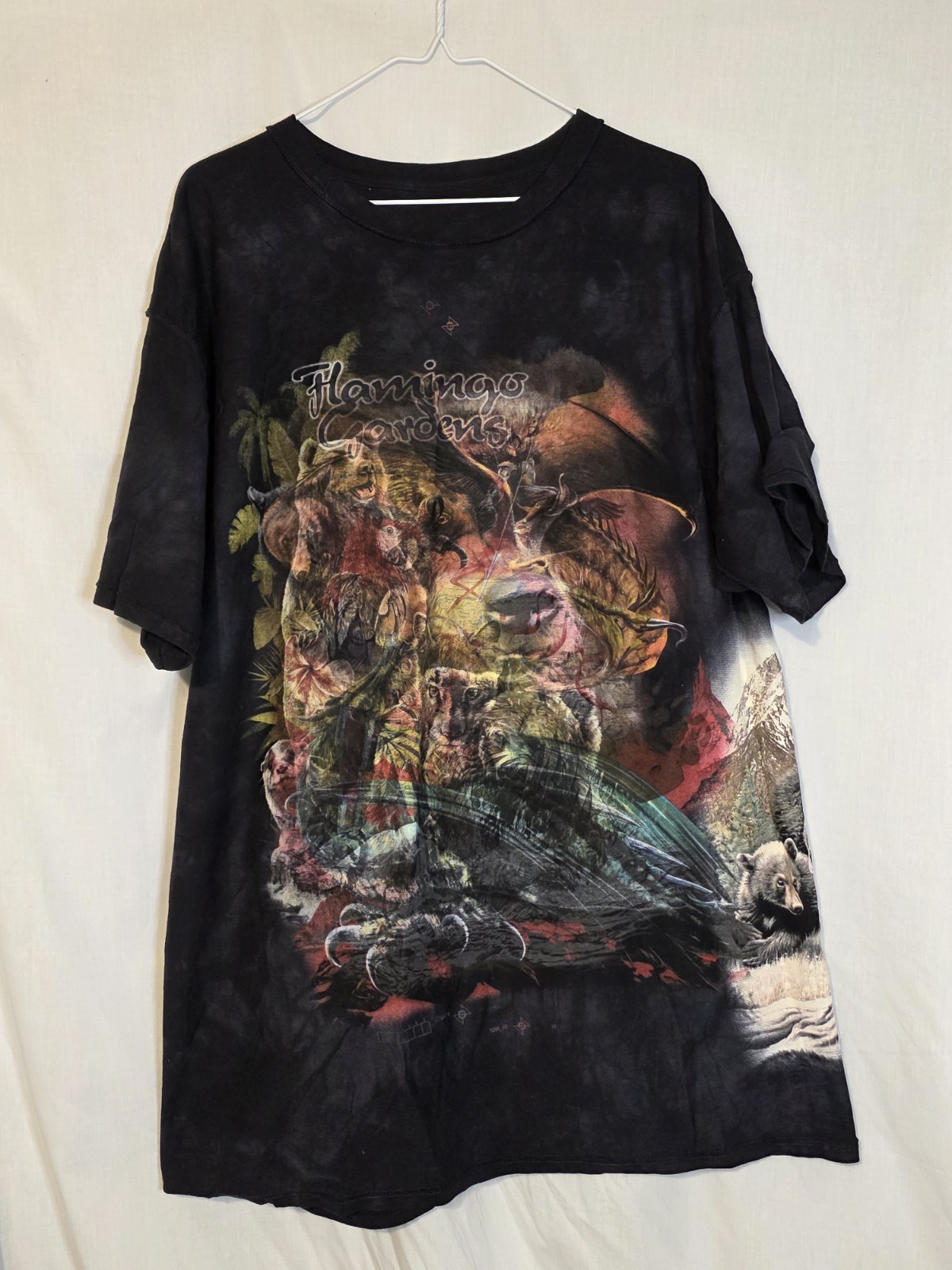 Dragon Scales The Mountain Prototype Print Unisex XL Tie-Dye T-shirt image 7