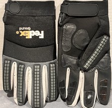 Vintage Memorabilia Fedex Merchandise Deluxe Heavy Duty Gloves Grips Fan Sports