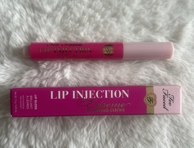 Lip Injection Extreme Plumping Clicks Lip Gloss, Kiss The Bride, 0.05 oz, New