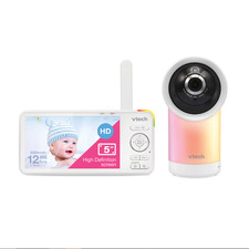 VTech RM5866HD 5" Smart Wi-Fi 1080p Pan Tilt Video Baby Monitor