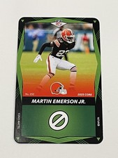 2025 UNO Elite Football Green #055 - Martin Emerson Jr. - Cleveland Browns