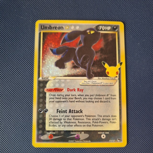 Umbreon Gold Star (Celebrations: Classic Collection)