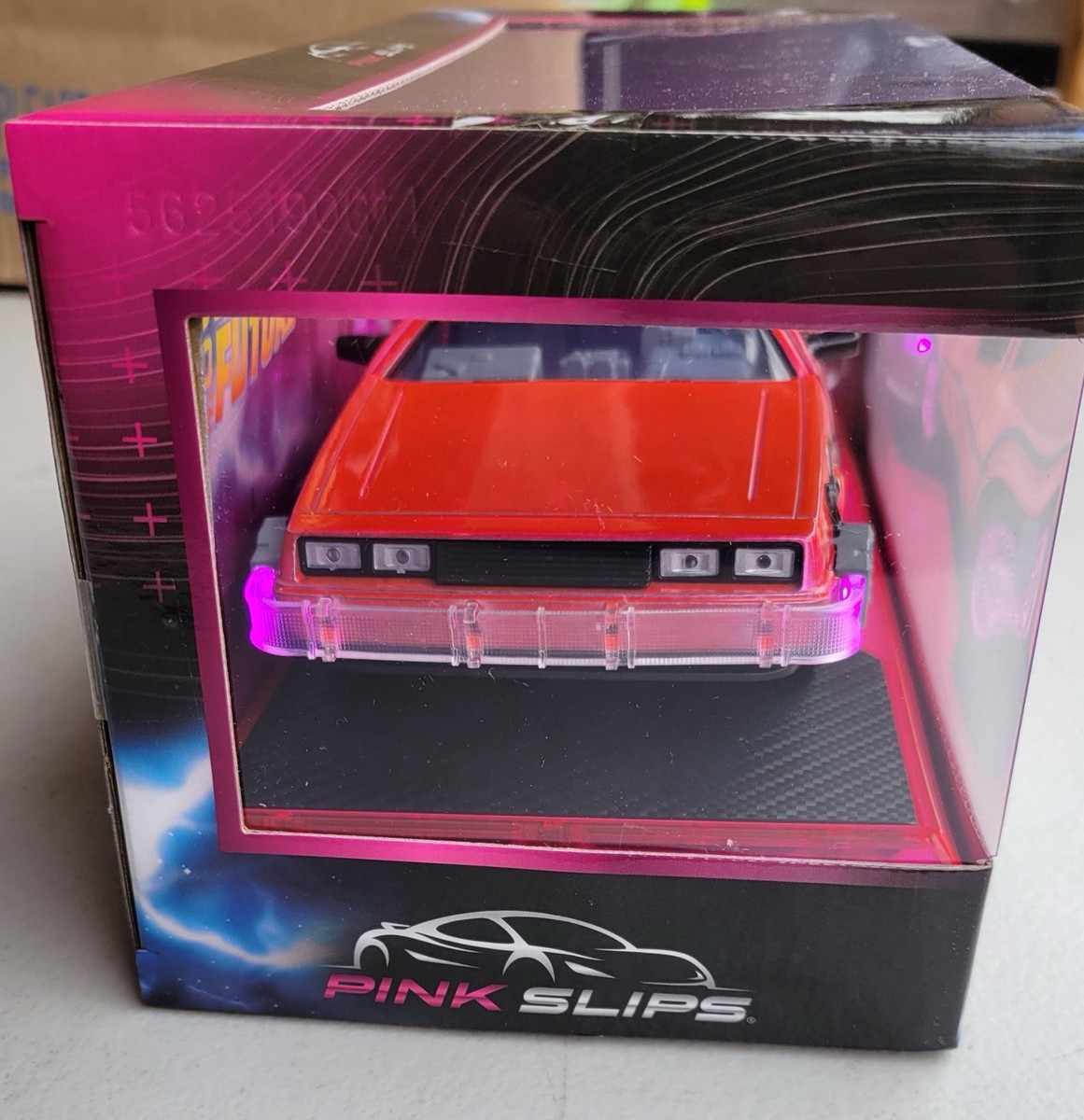 Jada Pink Slips Back to The Future Time Machine Chase DeLorean 1