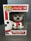 Funko Pop! Ad Icons Vinyl Figure Coca-Cola Polar Bear #58 EXCELLENT w/ Protector