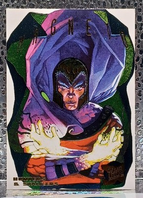 Magneto - 1994 Fleer Ultra X-Men - Hunters And Stalkers Silver Insert