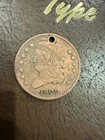 1825-P Half Cent — photo from another recent sale