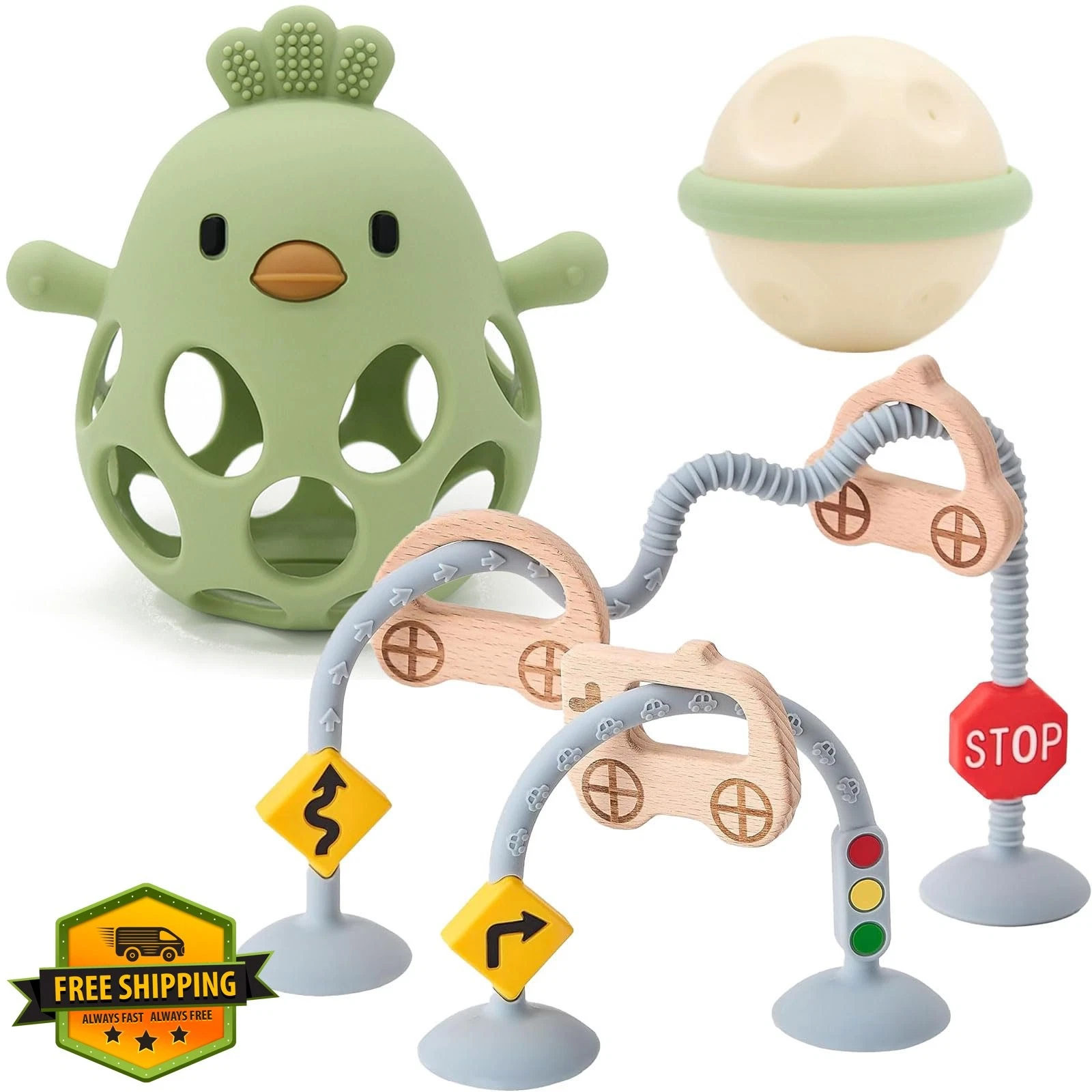 Kizadee Teething Toy Set eleven