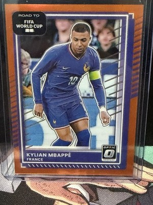 2025-26 Panini Donruss Road to Fifa World Cup - Kylian Mbappe #145 Optic Orange