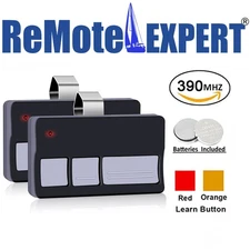 For Sears Craftsman 139.53778 Compatible 390MHz 3 Button Visor Garage Remote