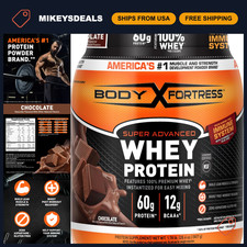 Advanced Whey Protein Powder, Chocolate Flavor, 1.78 lbs - Muscle Gain & Recover