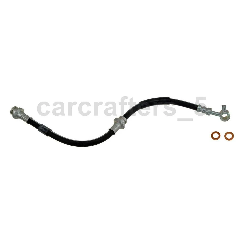 4 mangueras hidráulicas de freno delantero trasero para 1999 2000 2001 2002 INFINITI G20 2,0 L Foto 3 de 4