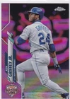 KEN GRIFFEY JR. Seattle Mariners Baseball Card RARE TOPPS CHROME PINK REFRACTOR!