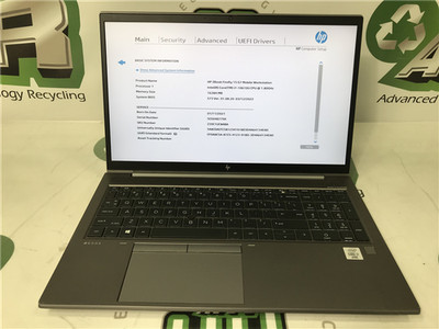 HP ZBook Firefly 15 G7 Laptop i7-10610U 1.8GHz 16GB RAM 512GB SSD