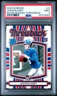 2025 Donruss Jaxson Dart RC Rated Rookies Throwback #41 Mint PSA 9