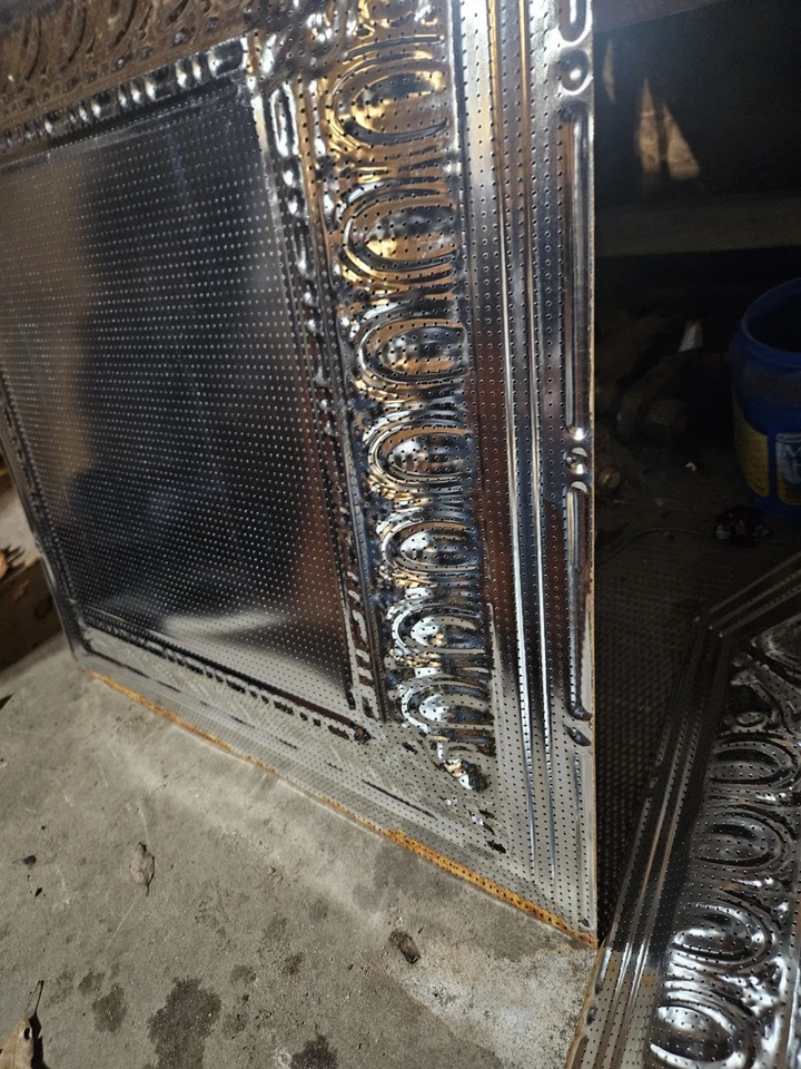 40 peças chave geométrica vitoriana art déco teto azulejos asteca Fleur De Li  - Imagem 3 de 4