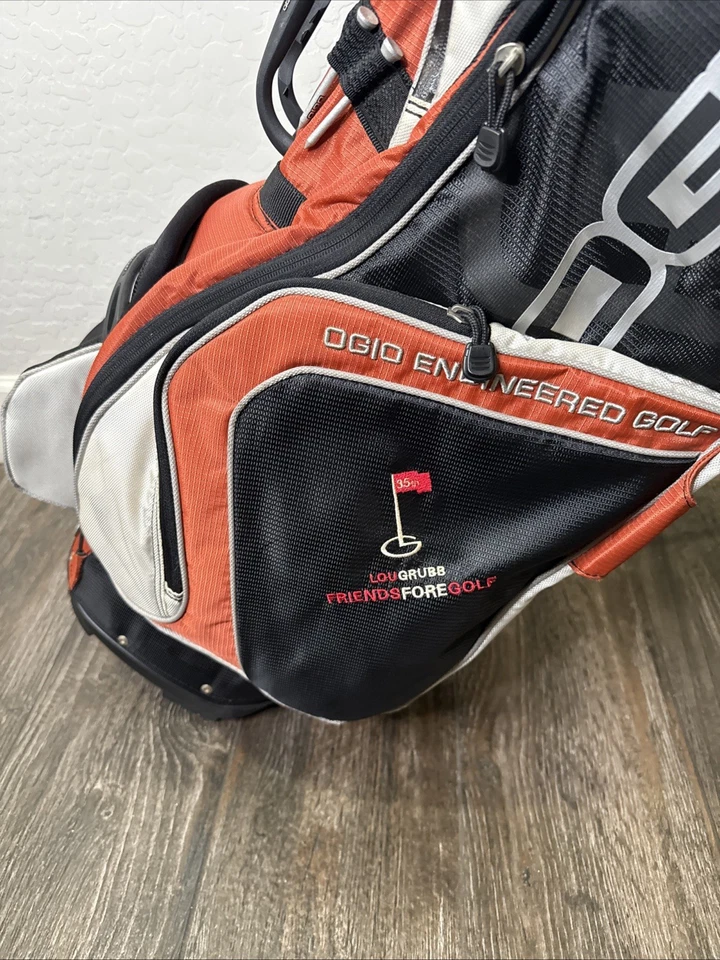 Bolsa de golf Ogio Grom negra/cobre Foto 2 de 4