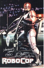 Peter Weller signed 11x17 Poster Alex Murphy Robocop Beckett Authentication