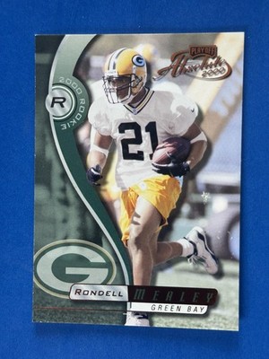 2000 Playoff Absolute #203 Rondell Mealey Green Bay Packers #/3000