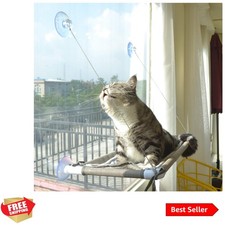 Cat Window Hammock   Mess-Free Waterproof Cats Window Perch for Large Cats, S...