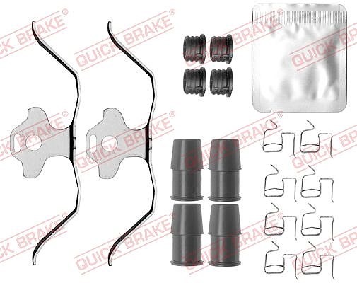 Quick Brake ZubehöRsatz, Scheibenbremsbelag Vorderachse U.A. FüR Audi, Cupra-image