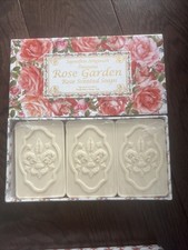 Saponificio Rose Garden Rose Scented Bar Soap...
