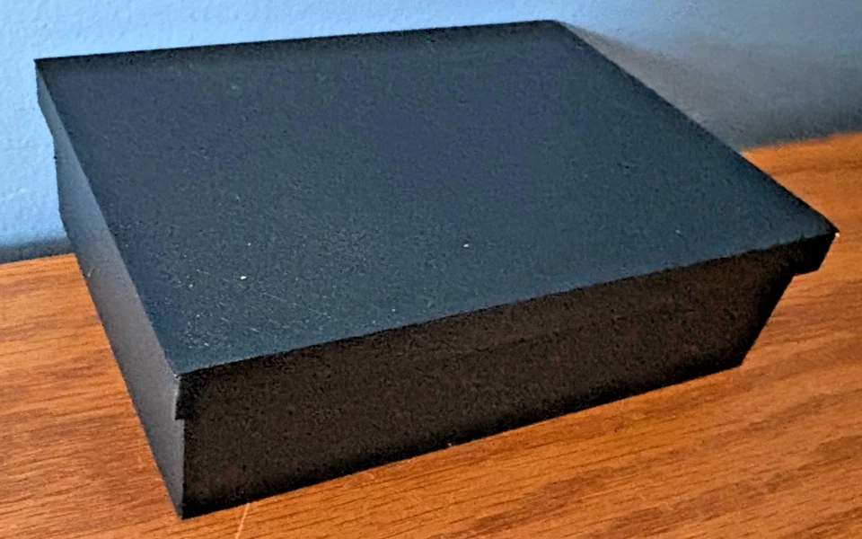 2 to 4 Deck Playing Card Tray & Box Canasta Hand & Foot Samba Gin Rummy Black - Image 3 of 4