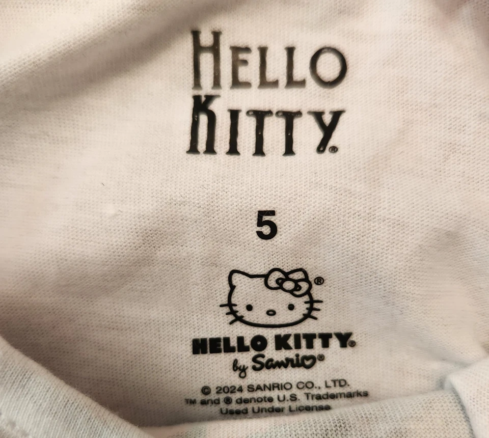 Vestido tutú de Halloween Hello Kitty talla 5 nuevo sin etiquetas Foto 3 de 3