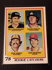1978 Topps Baseball - #702 1978 Rookie Catchers Sweet/Nahorodny/Pasley/Werner RC